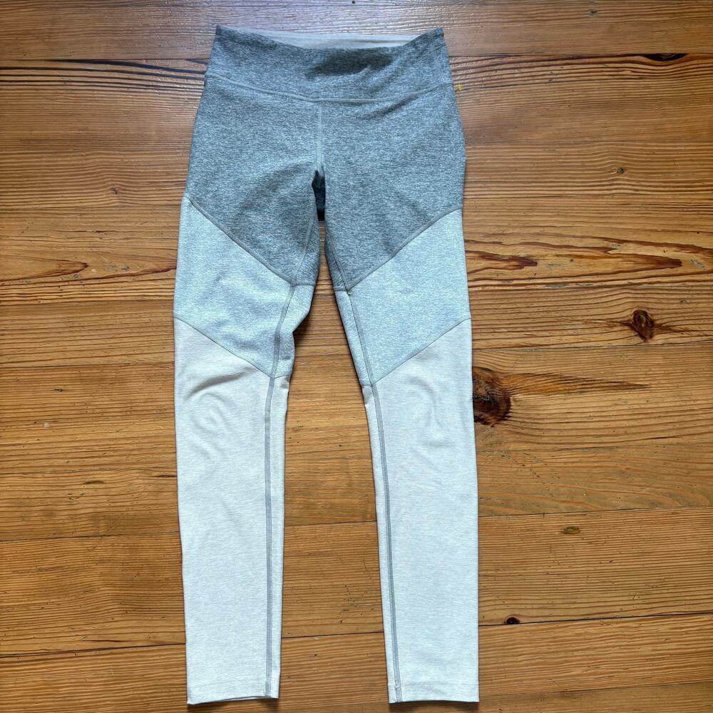 Outdoor Voices gray gradient mid‎ rise full length leggings SIZE S